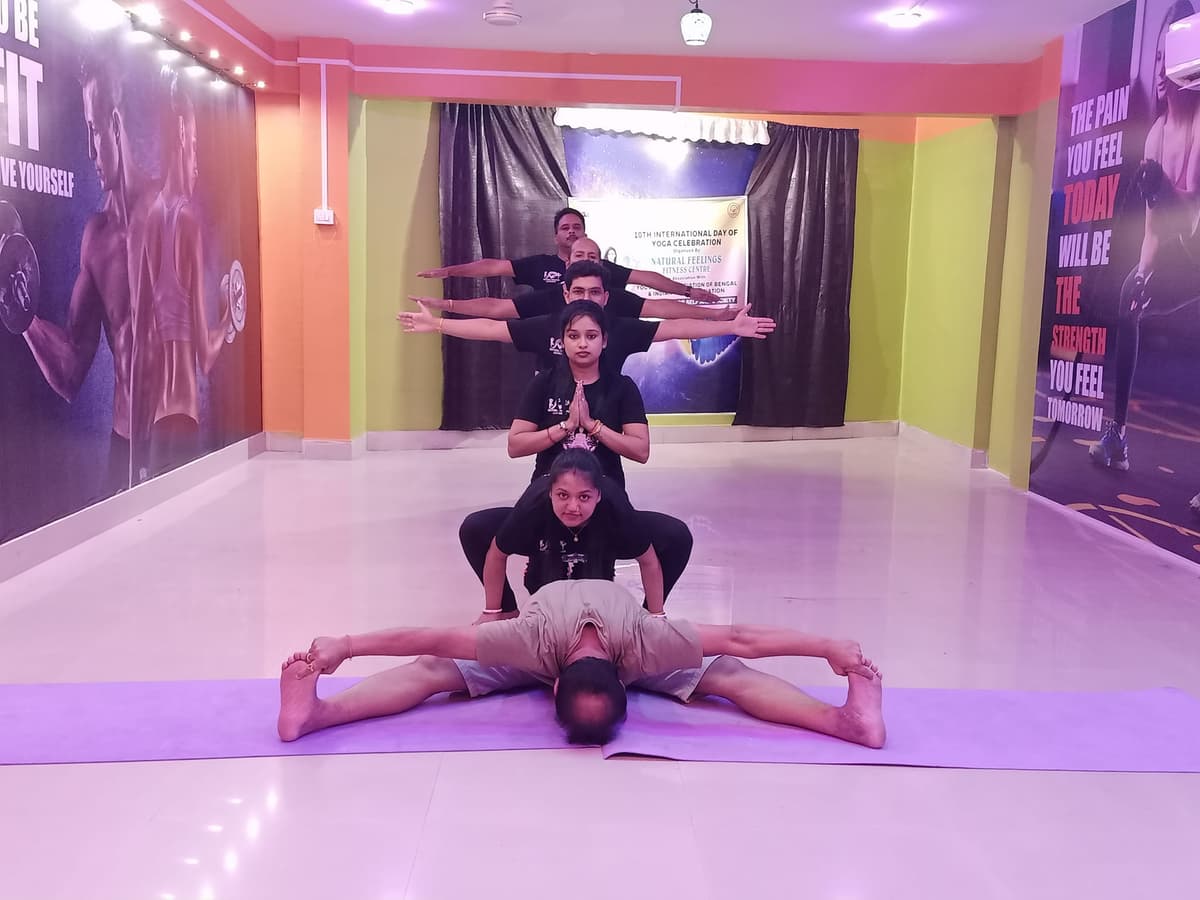 International Yoga Day Celebration at Natural Feelings